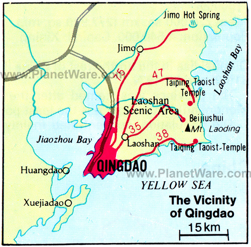 qingdao map